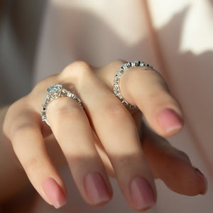 2ct Round Shared Prong Eternity