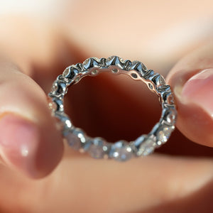 2ct Round Shared Prong Eternity