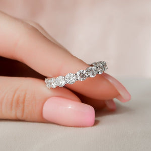 4.5ct Round Eternity