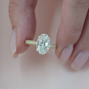 The Catherine - Engagement Ring Made in Yellow Gold