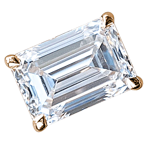 Diamond carat size Emerald shape desktop image